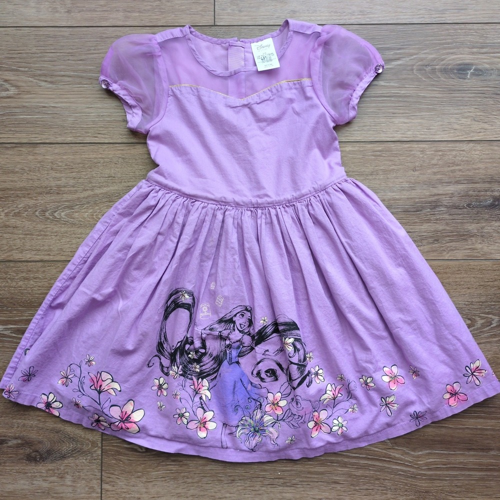 Disney Store Rapunzel Dress Animator's‎ Collection Tangled Princess Pascal 5/6
